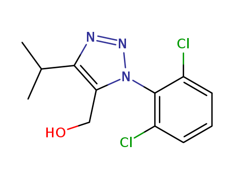 (1-(2,6-dichlorophenyl)-4-isopropyl-1H-1,2,3-triazol-5-yl)methanol