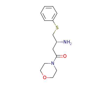 3-Amino-1-morpholino-4-(phenylthio)butan-1-one