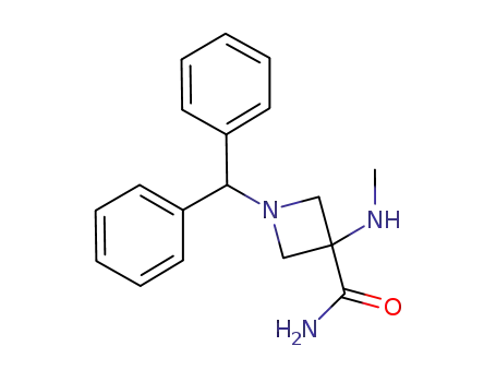 1-벤즈히드릴-3-(메틸아미노)아제티딘-3-카르복사미드