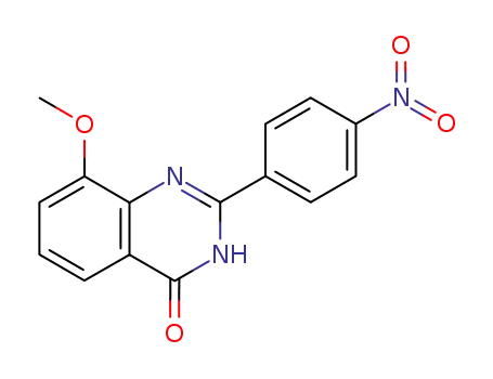 4(1H)-Quinazolinone,  8-methoxy-2-(4-nitrophenyl)-  (9CI)