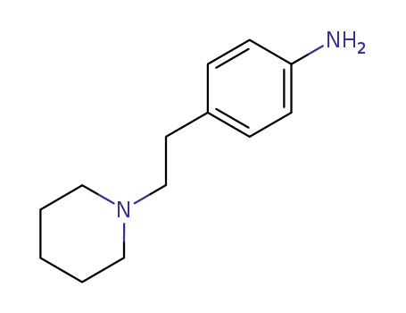 Molecular Structure of 168897-21-0 (4-(2-PIPERIDIN-1-YL-ETHYL)-ANILINE)