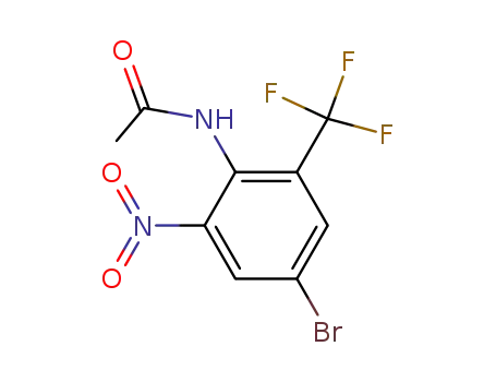 N-(4-bromo-2-nitro-6-trifluoromethyl-phenyl)-acetamide