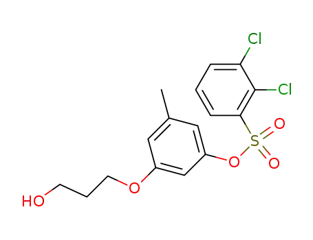 3-[3-(2,3-dichlorophenylsulfonyloxy)-5-methylphenoxy]propanol