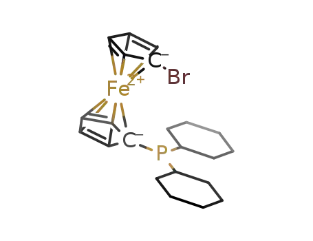 1'-(dicyclohexylphosphino)-1-bromoferrocene