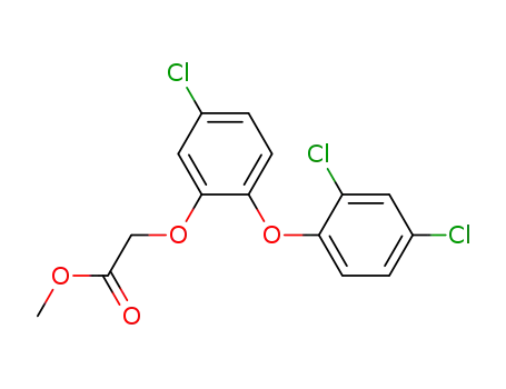 [5-chloro-2-(2,4-dichlorophenoxy) phenoxy]-acetic acid methyl ester