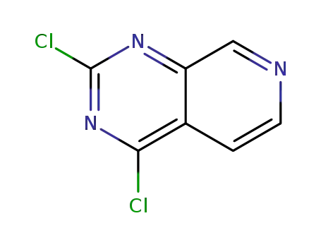 Molecular Structure of 908240-50-6 (2,4-Dichloropyrido[3,4-d]pyrimidine)