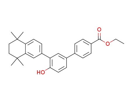 ethyl 4'-hydroxy-3'-(5,5,8,8-tetramethyl-5,6,7,8-tetrahydronaphthalen-2-yl)biphenyl-4-carboxylate