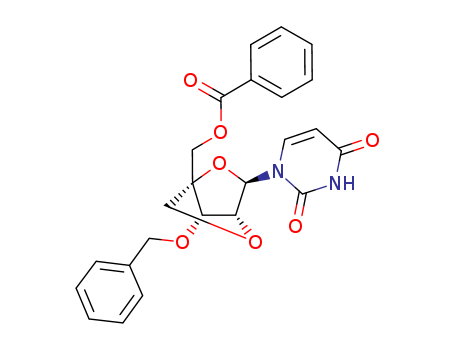 5'-O-Benzoyl-3'-O-(phenylmethyl)-2'-O,4'-C-methyleneuridine