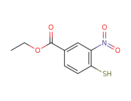 Benzoic acid, 4-mercapto-3-nitro-, ethyl ester