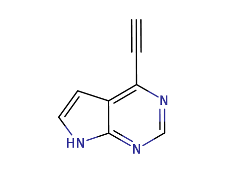 7H-Pyrrolo[2,3-d]pyrimidine, 4-ethynyl-