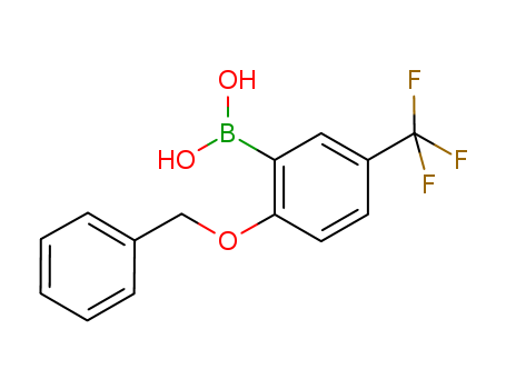 2-Benzyloxy-5-Trifluoromethylphenylboronic Acid