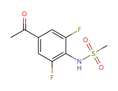 N-(4-acetyl-2,6-difluorophenyl)methanesulfonamide