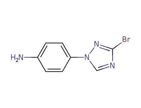 4-(3-bromo-1H-1,2,4-triazole-1-yl)aniline