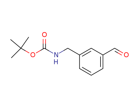 Carbamicacid, N-[(3-formylphenyl)methyl]-, 1,1-dimethylethyl ester