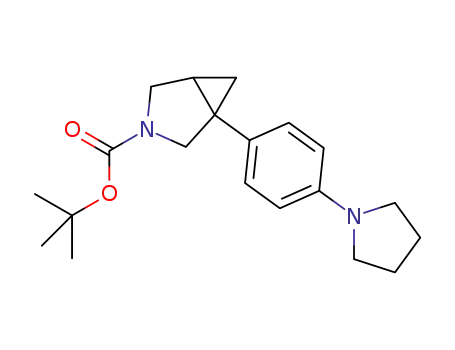 1-(4-pyrrolidin-1-yl-phenyl)-3-aza-bicyclo[3.1.0]hexane-3-carboxylic acid tert-butyl ester