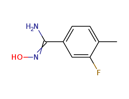 3-fluoro-4-methylbenzamide oxime  CAS NO.238742-80-8