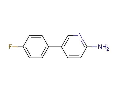 Molecular Structure of 503536-73-0 (5-(4-FLUOROPHENYL)-2-PYRIDINAMINE)