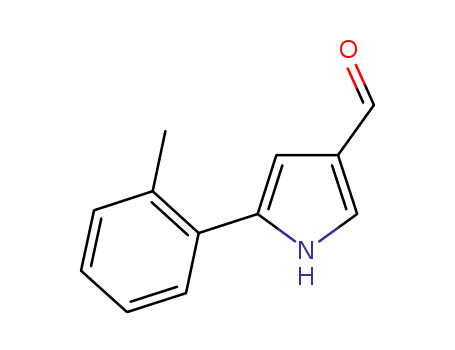 1H-Pyrrole-3-carboxaldehyde, 5-(2-methylphenyl)-