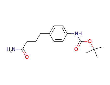 4-[4-(t-Butoxycarbonylamino)phenyl]butanamide