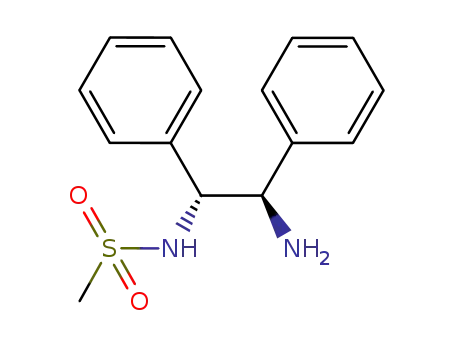 Molecular Structure of 511534-44-4 ((1R,2R)-N-Methylsulfonyl-1,2-diphenylethanediamine, 98+%)