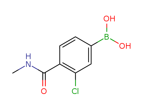 3-CHLORO-4-(N-METHYLCARBAMOYL)BENZENEBORONIC ACID