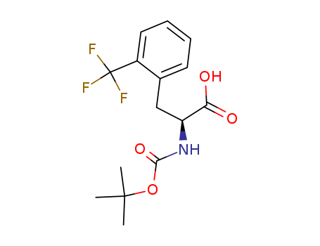 (S)-2-((tert-Butoxycarbonyl)amino)-3-(2-(trifluoromethyl)phenyl)propanoic acid