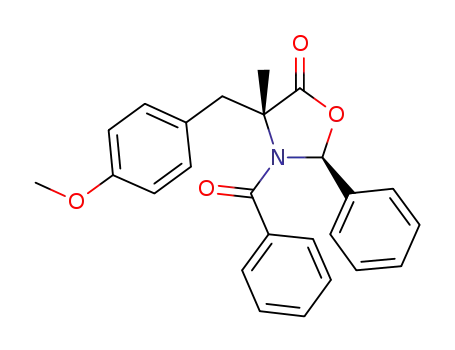 (2S,4R)-4-(4-methoxybenzyl)-4-methyl-2-phenyl-3-(phenylcarbonyl)-1,3-oxazolidin-5-one