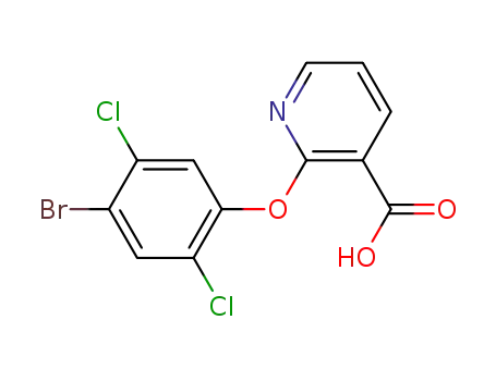 2-(4-bromo-2,5-dichloro phenoxy)nicotinic acid