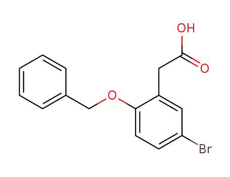 Benzeneacetic acid, 5-bromo-2-(phenylmethoxy)-