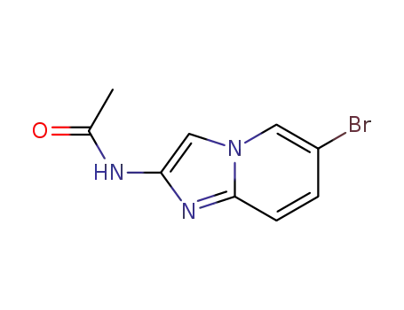 Molecular Structure of 1162680-84-3 (N-(6-bromoH-imidazo[1,2-a]pyridin-2-yl)acetamide)