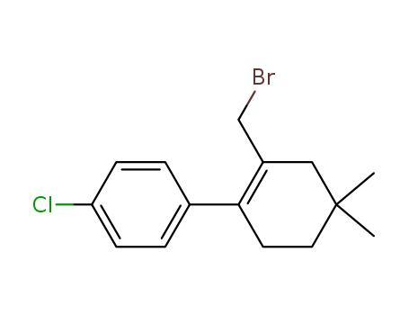 Benzene, 1-[2-(bromomethyl)-4,4-dimethyl-1-cyclohexen-1-yl]-4-chloro-