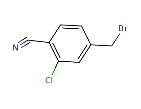 Molecular Structure of 83311-25-5 (4-(broMoMethyl)-2-chlorobenzonitrile)