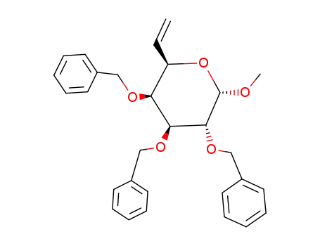 methyl 2,3,4-tri-O-benzyl-6,7-dideoxy-α-D-galacto-hept-6-enopyranoside