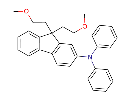 9H-Fluoren-2-amine, 9,9-bis(2-methoxyethyl)-N,N-diphenyl-