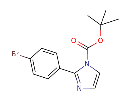 tert-Butyl 2-(4-bromophenyl)imidazole-1-carboxylate