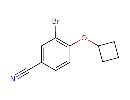 3-bromo-4-cyclobutoxybenzonitrile