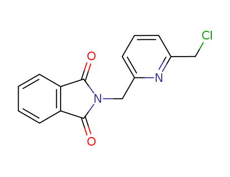 1H-Isoindole-1,3(2H)-dione, 2-[[6-(chloromethyl)-2-pyridinyl]methyl]-