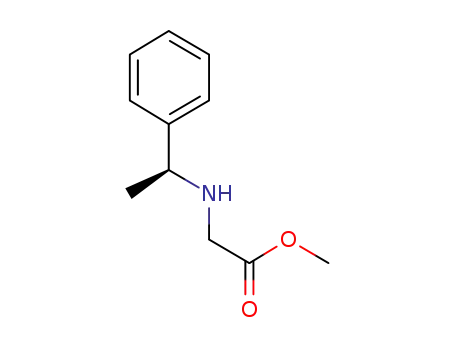 Molecular Structure of 83732-50-7 (methyl N-(1-phenylethyl)glycinate)