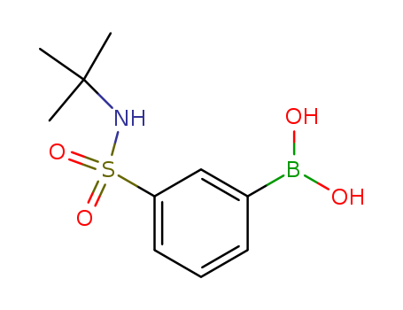 {3-[(2-Methyl-2-propanyl)sulfamoyl]phenyl}boronic acid