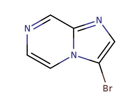 Imidazo[1,2-a]pyrazine,3-bromo-