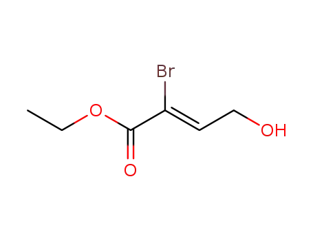 ethyl (Z)-2-bromo-4-hydroxy-2-butenoate