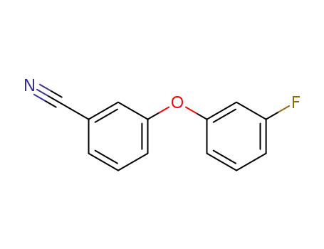 Molecular Structure of 849811-45-6 (Benzonitrile, 3-(3-fluorophenoxy)-)