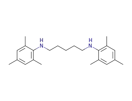 Molecular Structure of 1226754-96-6 (N<sub>1</sub>,N<sub>5</sub>-dimesitylpentane-1,5-diamine)