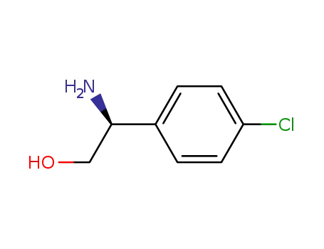 Molecular Structure of 191109-51-0 ((S)-b-AMino-4-chloro-benzeneethanol)