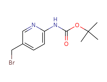 Carbamic acid, [5-(bromomethyl)-2-pyridinyl]-, 1,1-dimethylethyl ester