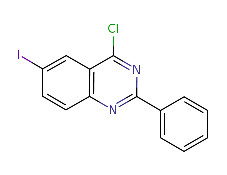 4-클로로-6-요오도-2-페닐퀴나졸린