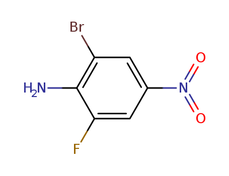 2-Bromo-6-fluoro-4-nitroaniline cas no. 455-58-3 98%