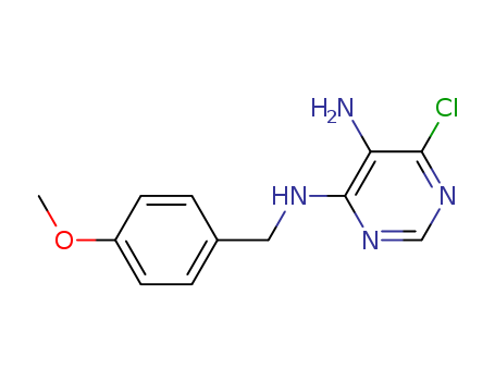 6-chloro-N4-(4-methoxybenzyl)pyrimidine-4,5-diamine