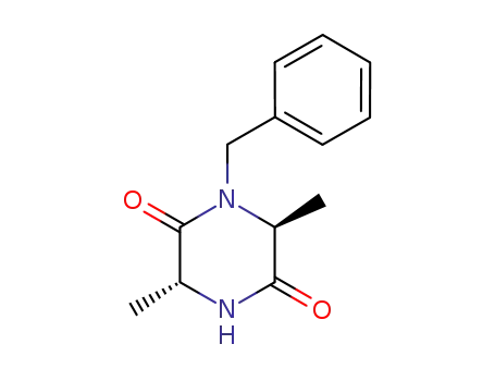 (3S,6R)-4-benzyl-3,6-dimethylpiperazine-2,5-dione