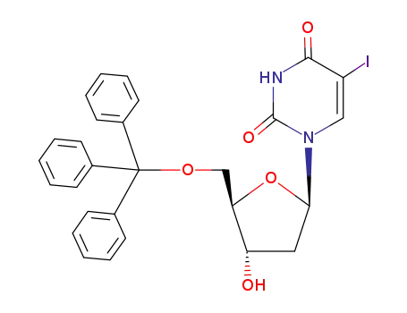 2′-デオキシ-5-ヨード-5′-O-(トリフェニルメチル)ウリジン